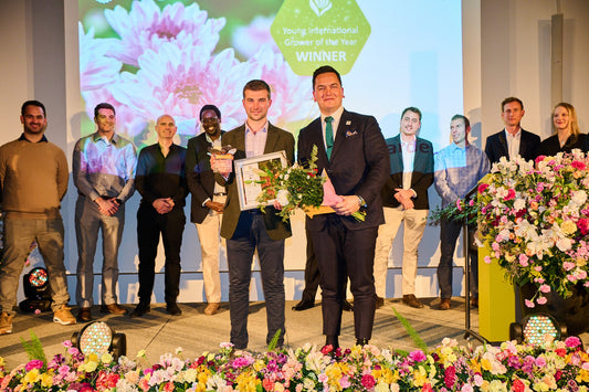 Eliot Barden, UK, announced as AIPH Young International Grower of the Year 2023